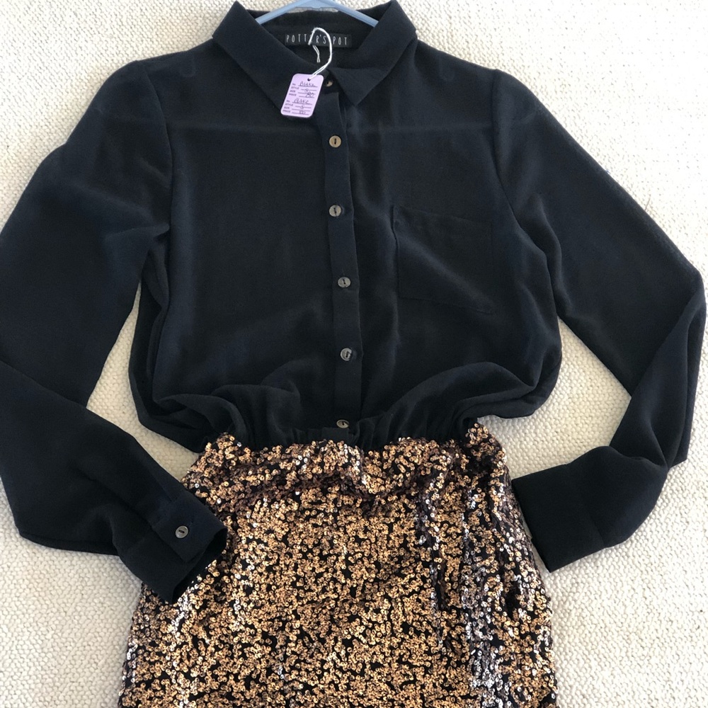 Potter’s Pot Sequin Dress